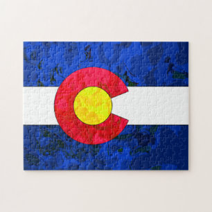 COLORADO FLAG Puzzle