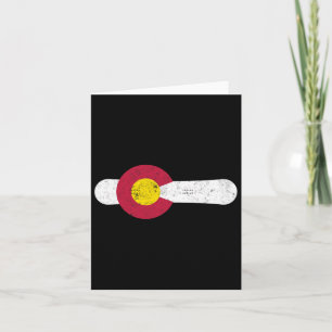 Colorado Flag Snowboard Powder Snow Ski Aspen Snow Card