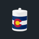 Colorado Flag, The Centennial State, Coloradans<br><div class="desc">The colours in Colorado's flag represent the environmental features of the state. White symbolises the snow on her mountains,  gold acknowledges the abundant Colorado sunshine,  red represents Colorado's red soil,  and blue is a symbol of her clear blue skies. "this image is Public Domain"</div>