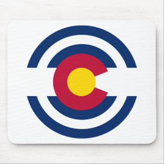 Colorado Flag Theme 00 Mouse Pad