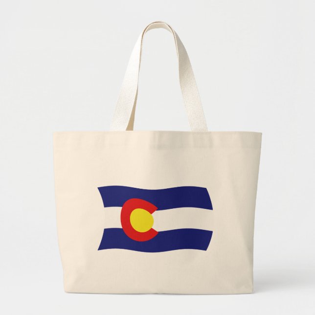 Colorado Flag Tote Bag (Front)