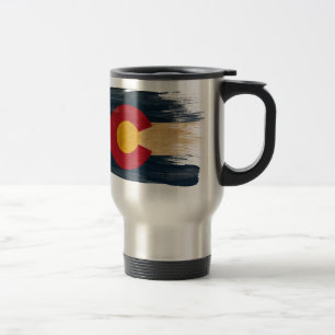 Colorado Flag Travel Mug