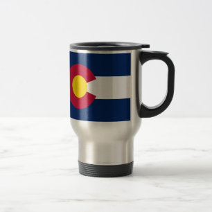 Colorado Flag Travel Mug