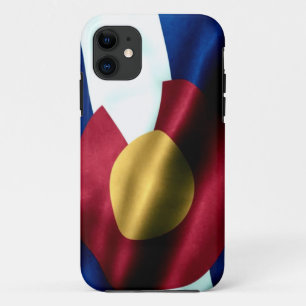 Colorado Flag Waving Phone Case