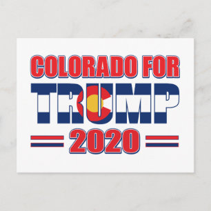 Colorado for Trump - Trump 2020 Postcard