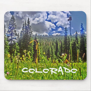 Colorado forrest scenic mousepad