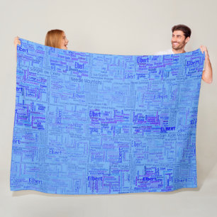 Colorado Fourteeners Fleece Blanket