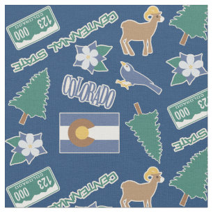 Colorado Fun Pattern Fabric