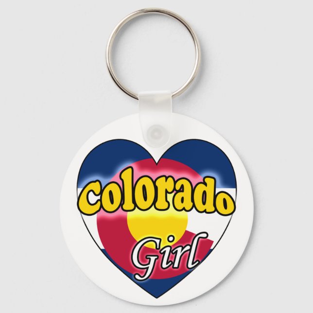 Colorado Girl Key Ring (Front)