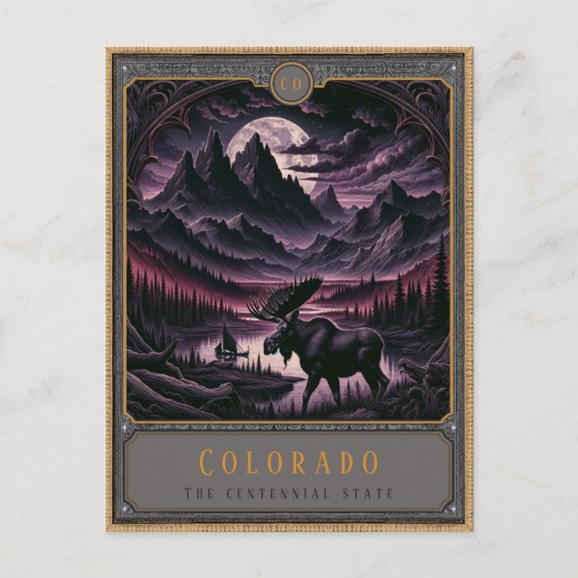 Colorado | Gothic Art Postcard (Front)