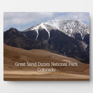 Colorado Great Sand Dunes National Park Souvenir P Plaque