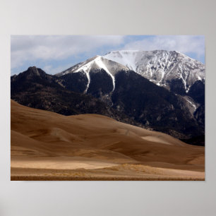Colorado Great Sand Dunes National Park Souvenir Poster