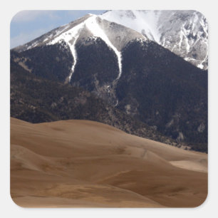 Colorado Great Sand Dunes National Park Souvenir Square Sticker
