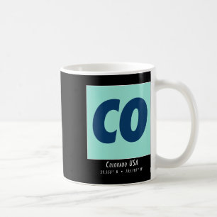 Colorado Hiking And Skiing Co Vintage Mountain Spo Coffee Mug