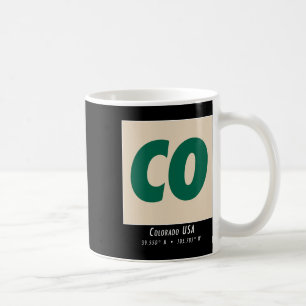 Colorado Hiking And Skiing Co Vintage Mountain Spo Coffee Mug