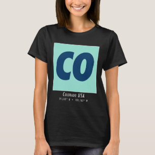Colorado Hiking And Skiing Co Vintage Mountain Spo T-Shirt
