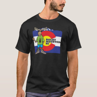 Colorado Hiking Moose T-Shirt
