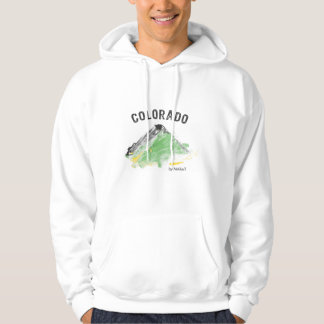 Colorado Hooded Sweatshirt by MAXarT