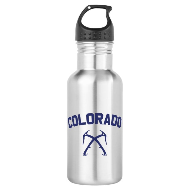 Colorado Ice Climbing 532 Ml Water Bottle (Front)