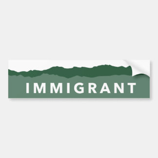 Colorado Immigrant bumper sticker