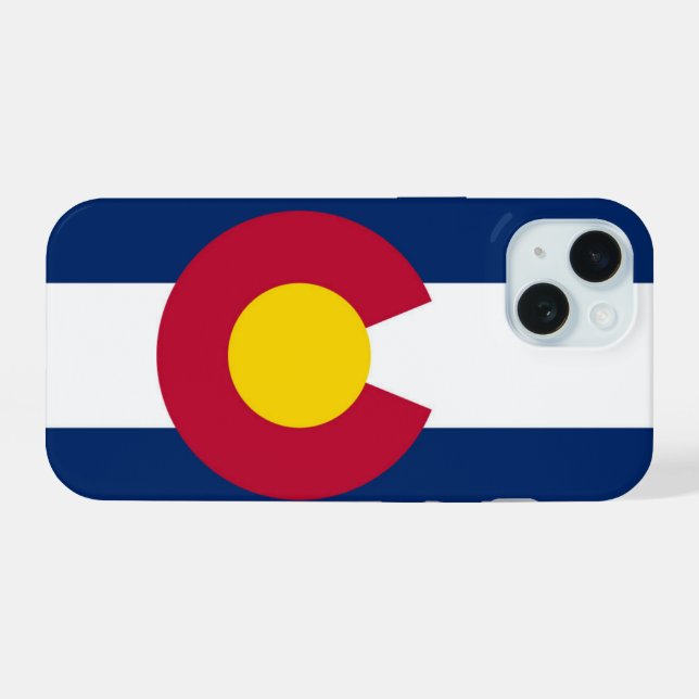 Colorado iPhone 15 Case (Back Horizontal)