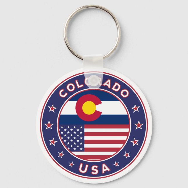 Colorado Key Ring (Front)