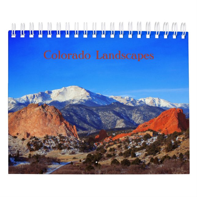 Colorado Landscapes Calendar (Cover)