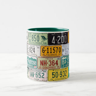 Colorado License Plate Mug