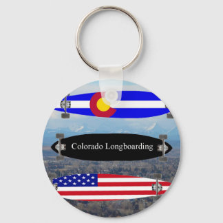 Colorado Longboarding Key Ring
