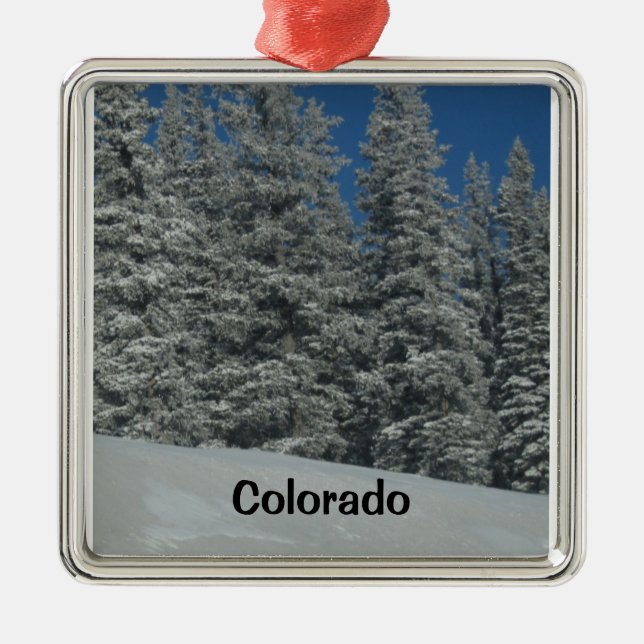 Colorado Metal Tree Decoration (Front)