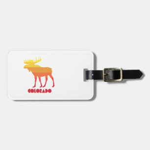 Colorado Moose Luggage Tag