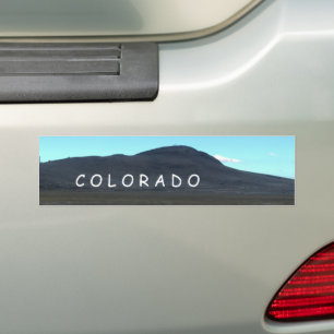Colorado Mountain Bumper Sticker