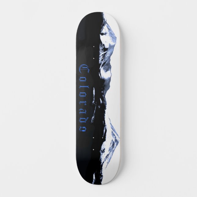 Colorado Mountain Deck II Skateboard (Front)