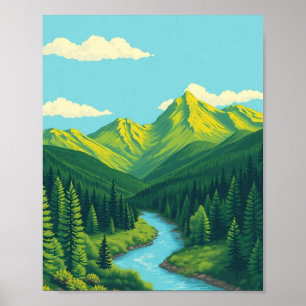 Colorado Mountain Landscape Wall Art
