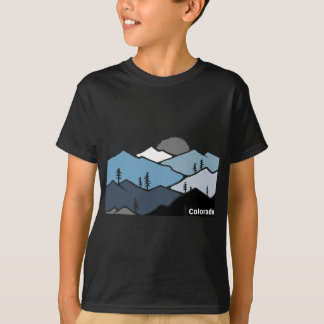 Colorado Mountain Outdoor Retro Landscape T-Shirt