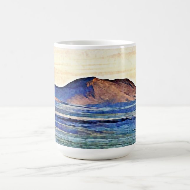 Colorado Mountain Range Art Mug Cup (Center)