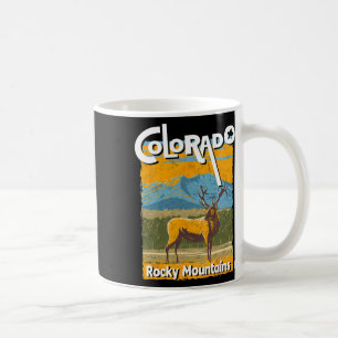 Colorado Mountain State Rocky Mountains Tee Skiing Coffee Mug