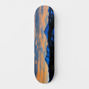 Colorado Mountain Sunset III Skateboard