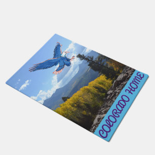 Colorado Mountain Wildlife National Park Eagle Doormat