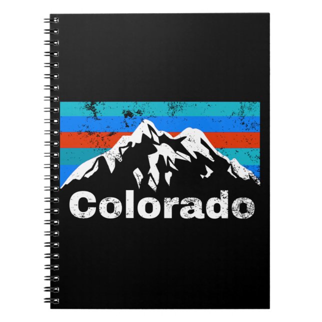 Colorado Mountains Notebook (Front)