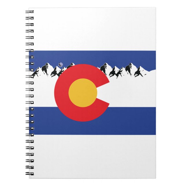 Colorado Mountains Notebook (Front)