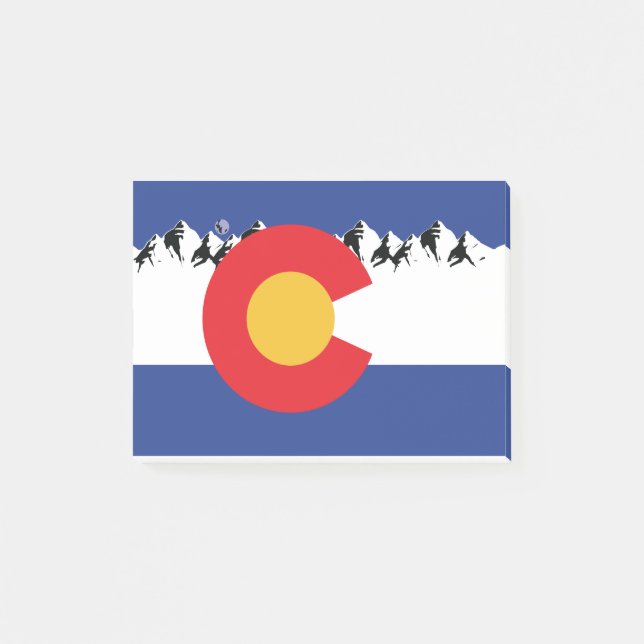 Colorado Mountains Post-it Notes (Front)