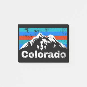 Colorado Mountains Post-it Notes