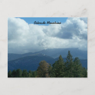 Colorado Mountains Postcard