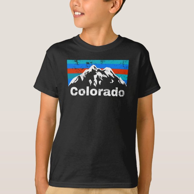 Colorado Mountains T-Shirt (Front)