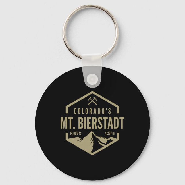 Colorado Mt. Bierstadt  Key Ring (Front)