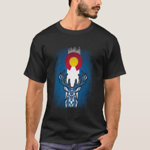 Colorado Mule Elk Deer Hunting for Stag Buck Hunte T-Shirt
