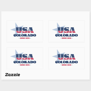 Colorado My Home State Sticker
