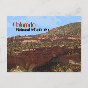 Colorado National Monument scenic postcard