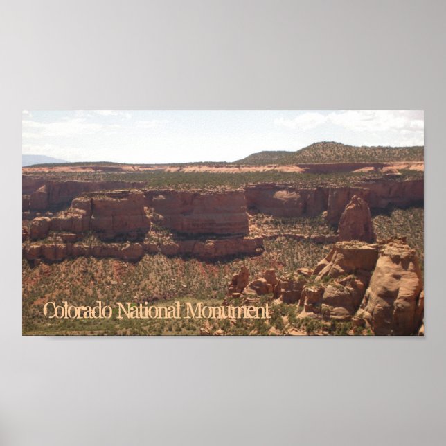Colorado National Monument scenic poster (Front)